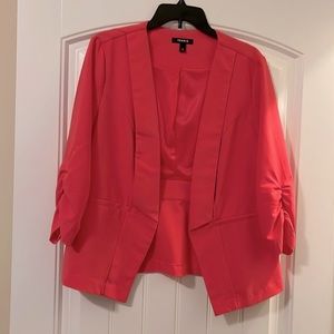 Coral blazer